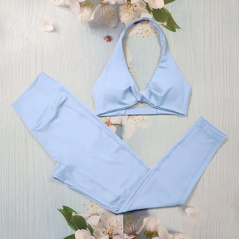 Set Deportivo Nude Feel para Mujer – Outfit Completo Fitness & Yoga