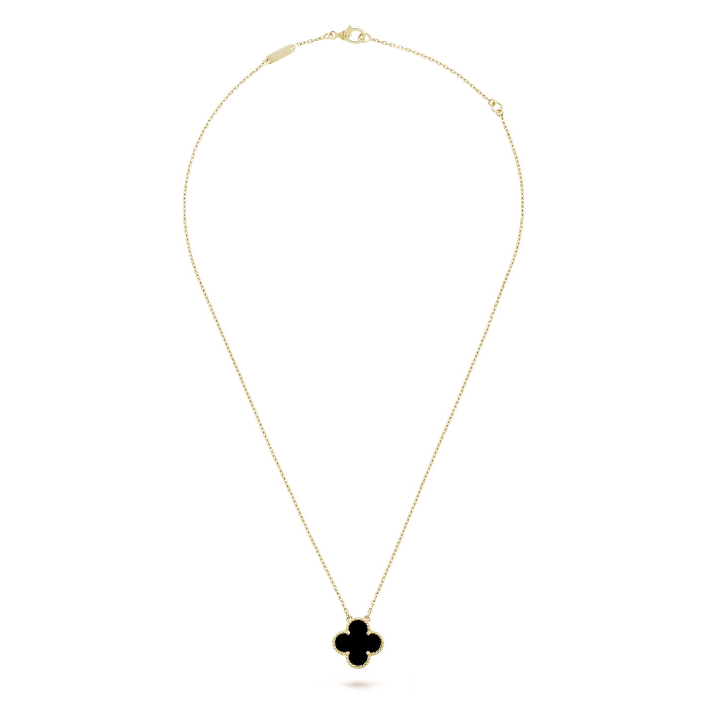 Collar Alhambra Black 1 motif