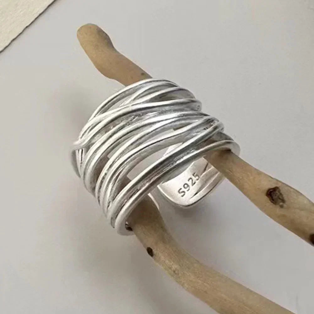 Anillo "Liquid Silver" – Fine Jewelry Selection