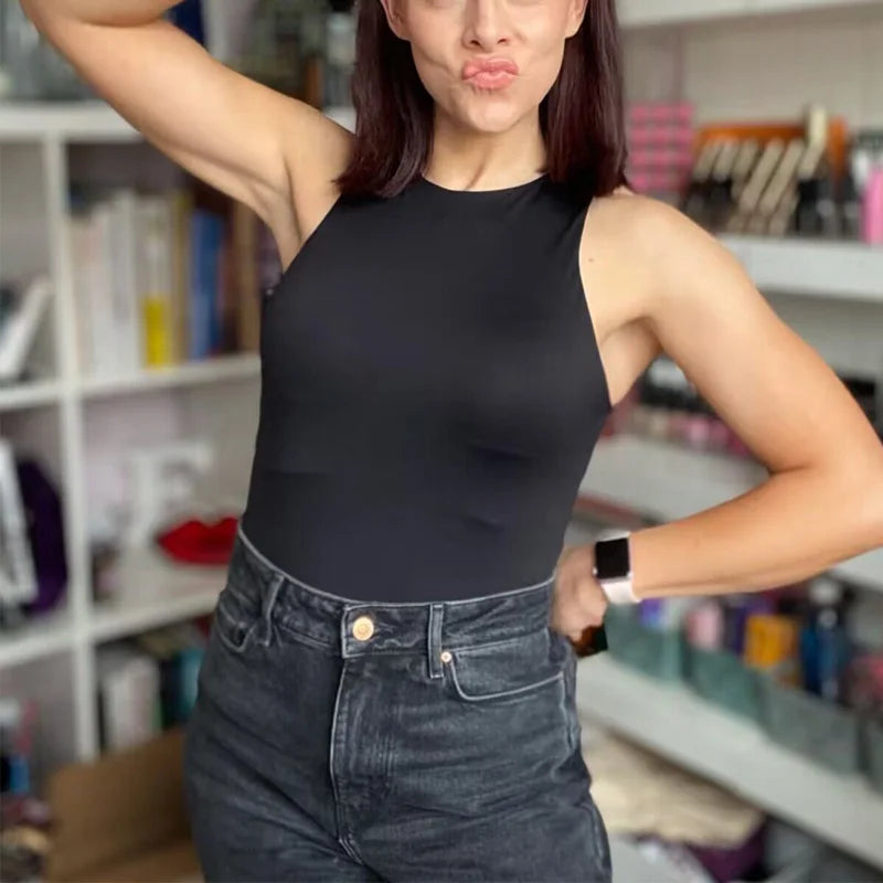 Body sin mangas "Essential-Knit"