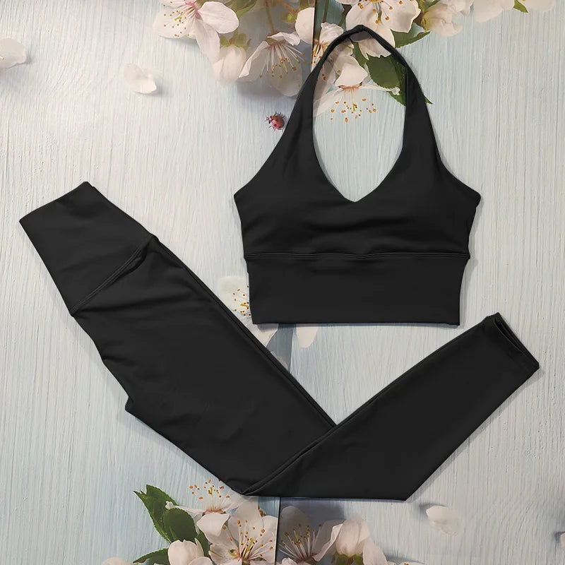 Set Deportivo Nude Feel para Mujer – Outfit Completo Fitness & Yoga