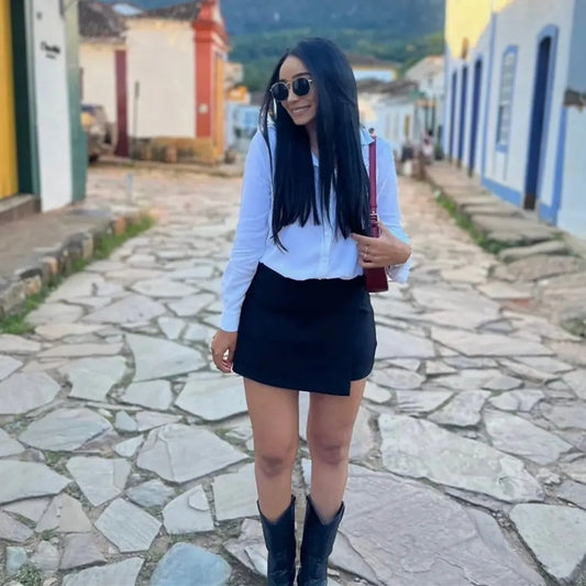 Falda Pantalón Asimétrica