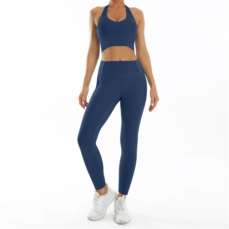 Set Deportivo Nude Feel para Mujer – Outfit Completo Fitness & Yoga