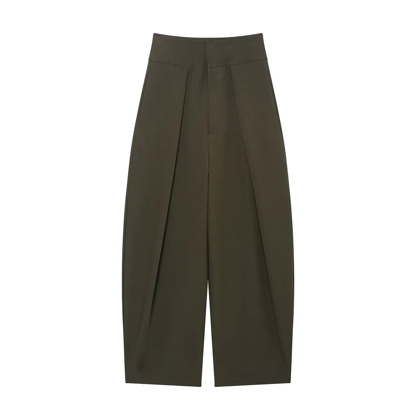 Pantalón "Breeze-Flow": Wide-Leg de Tiro Alto